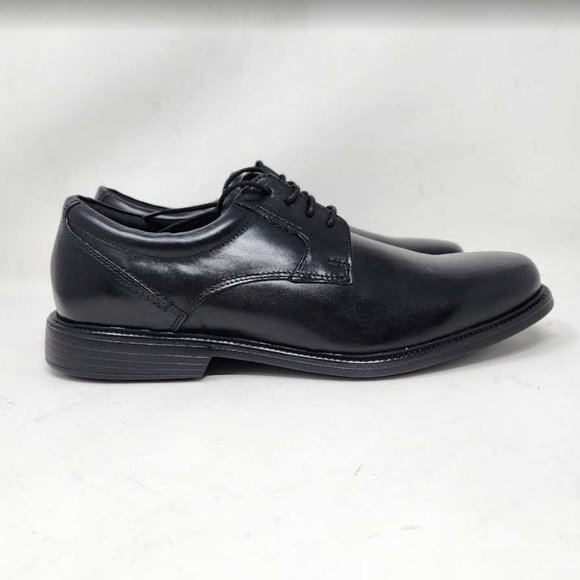 Men\'s 10.5 Rockport Charles Road Plain Toe black oxford shoes Charlesroad main image 12